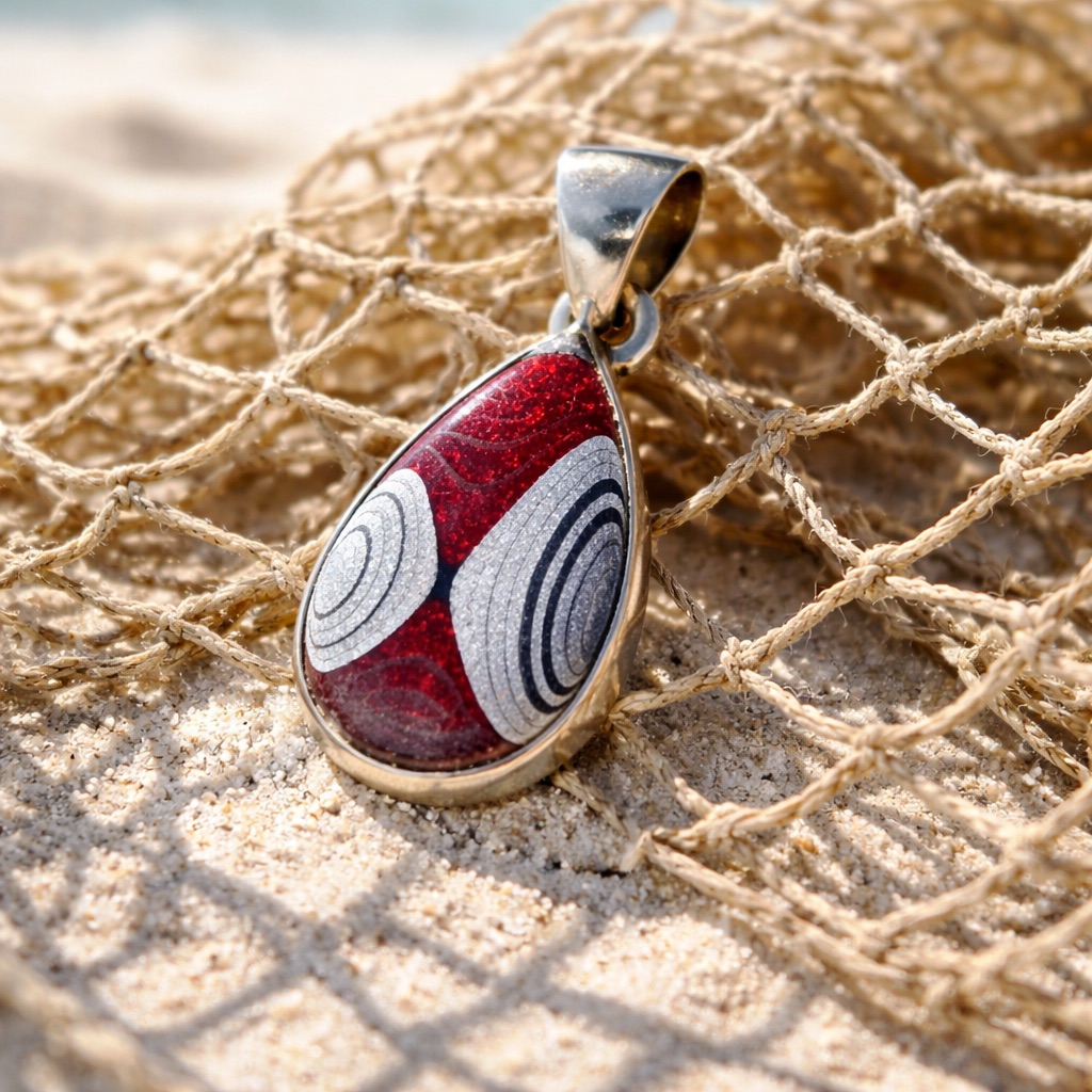 Detroit Fordite Necklace
